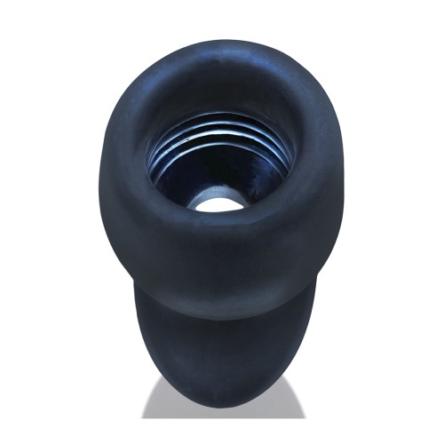 Oxballs Morphhole 2 Gaper Plug Large - Black Ice