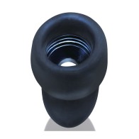 Oxballs Morphhole 2 Gaper Plug Large - Black Ice