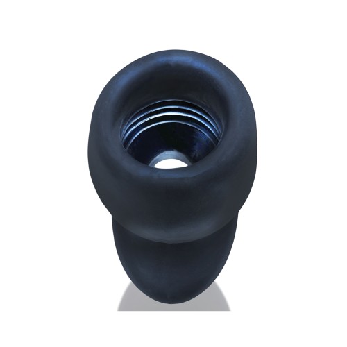 Oxballs Morphhole 1 Gaper Plug - Small Black Ice