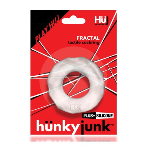 Hunky Junk Fractal Clear Ice Cockring