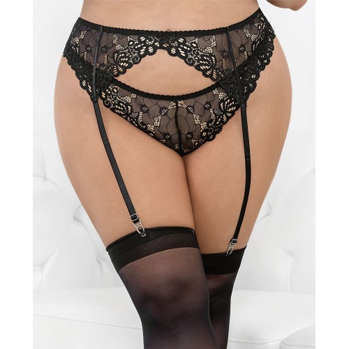 Lace Romance Garterbelt for Alluring Elegance