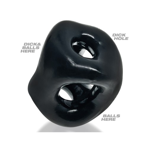 Oxballs Tri Sport XL Sling de 3 Anillos Negro