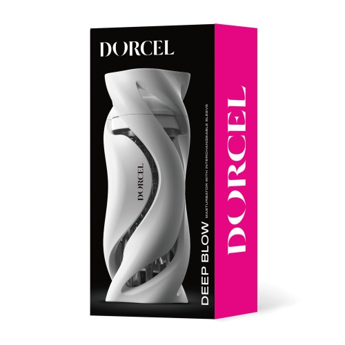 Dorcel Deep Blow Manual Masturbator White