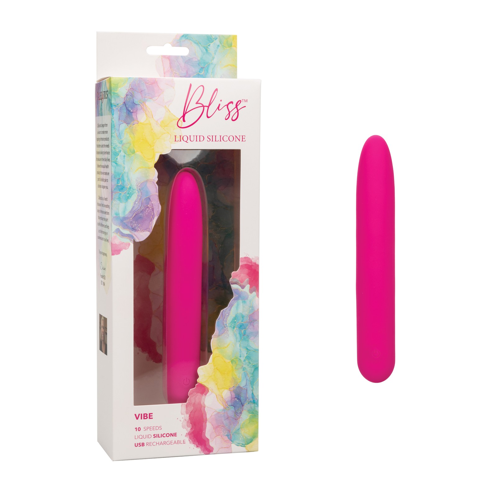 Bliss Liquid Silicone Vibrator Pink