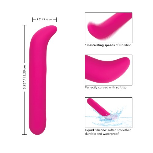 Vibrador G Bliss de Silicona Líquida Rosa