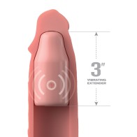 Fantasy X-tensions Elite Sleeve Vibrating Plug Remote