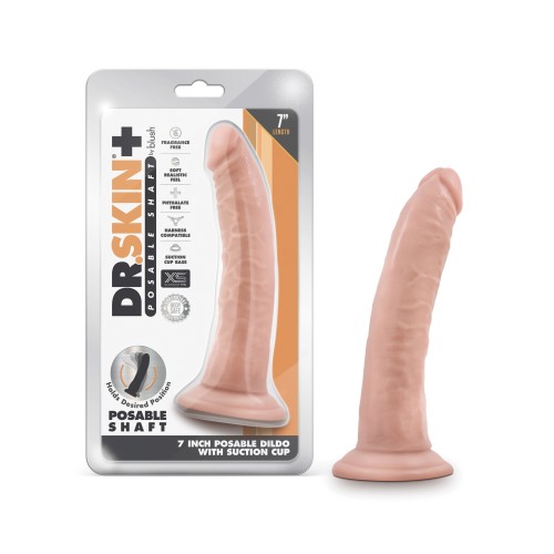 Dildo Posable Dr. Skin Plus de 7"