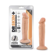 Dildo Posable Dr. Skin Plus 6 Pulgadas Vainilla