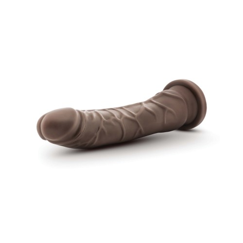 9 Inch Dr Skin Plus Posable Dildo Chocolate