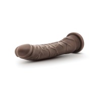 Dildo Posicionable Dr Skin Plus de 9 Pulgadas Chocolate