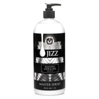 Master Series Jizz Water Based Body Glide 34oz Unscented