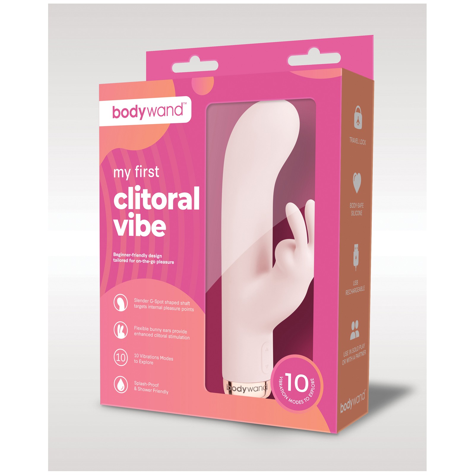 Bodywand Mi Primer Vibrador Clitoriano en Rosa