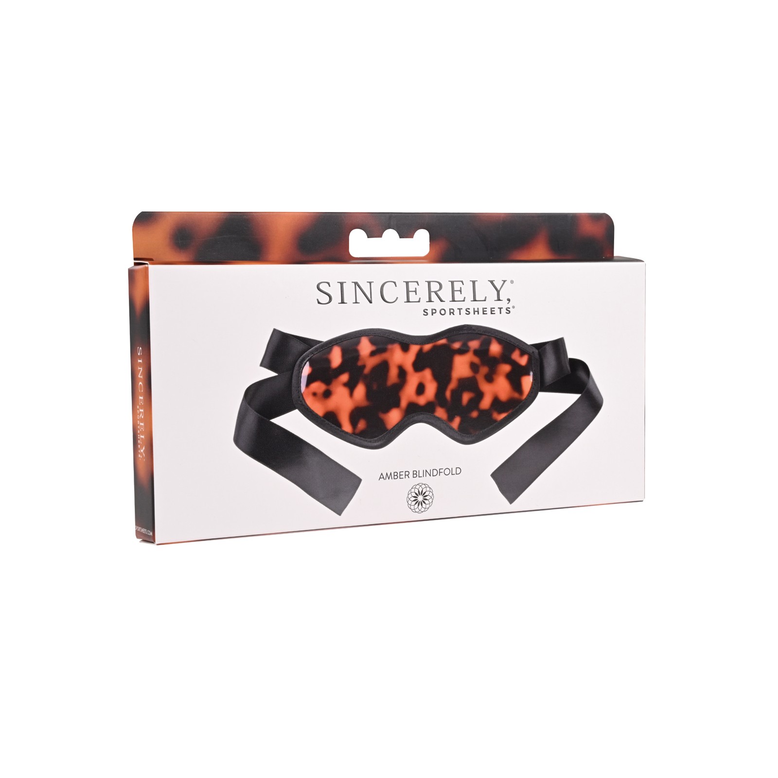 Sincerely Amber Satin Blindfold