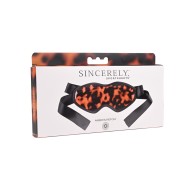 Sincerely Amber Satin Blindfold