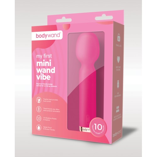 Mini Vibrador Bodywand de Tamaño Viaje