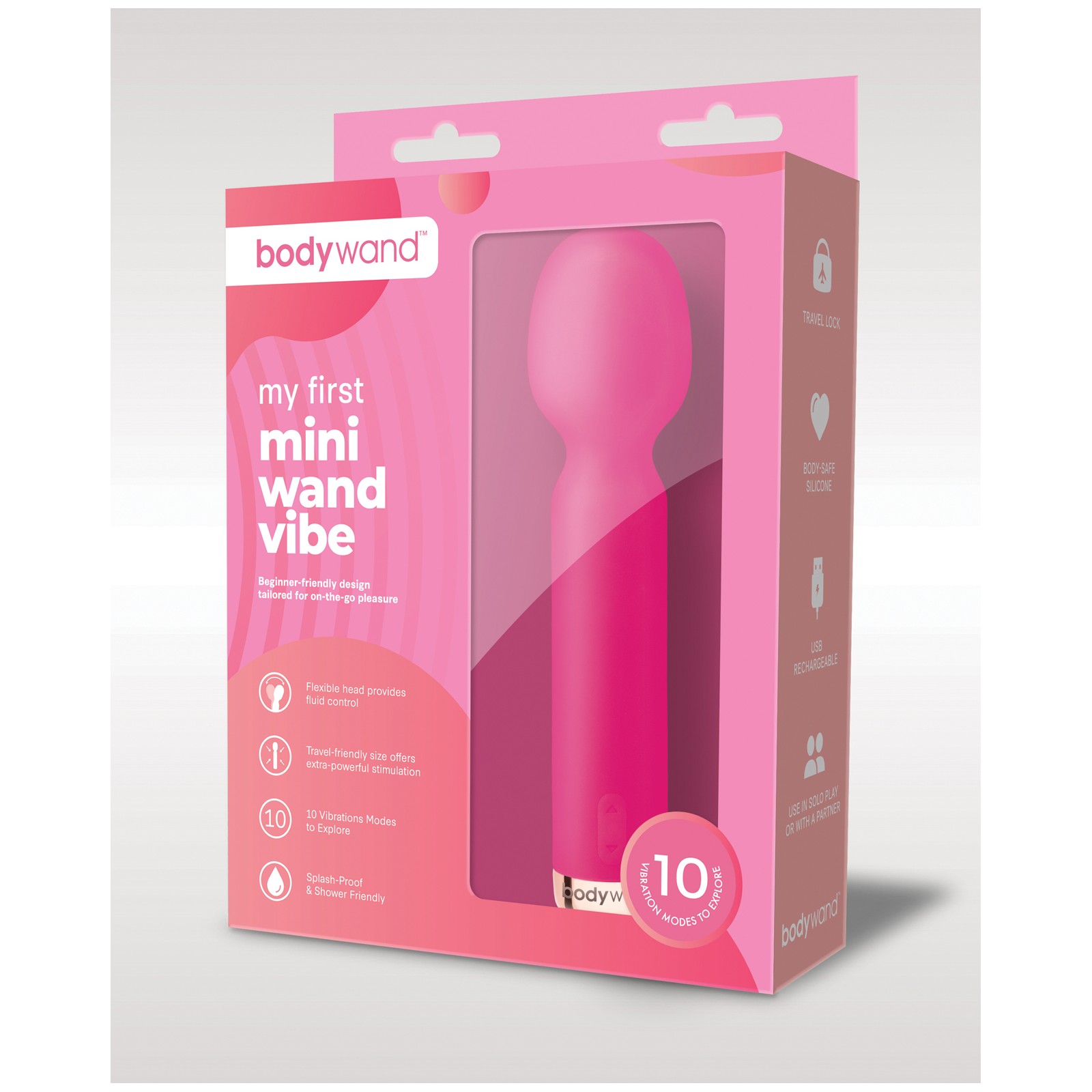 Mini Vibrador Bodywand de Tamaño Viaje