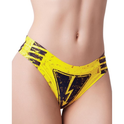 Mememe Urban Geeks Printed Thong MD