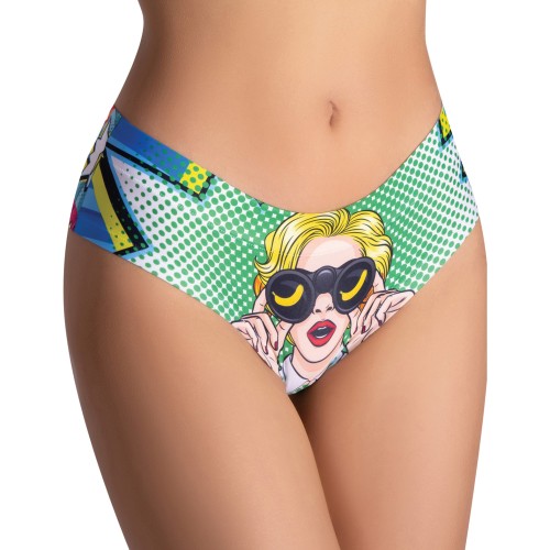 Mememe Comics Curious Girl Slip for Playful Style