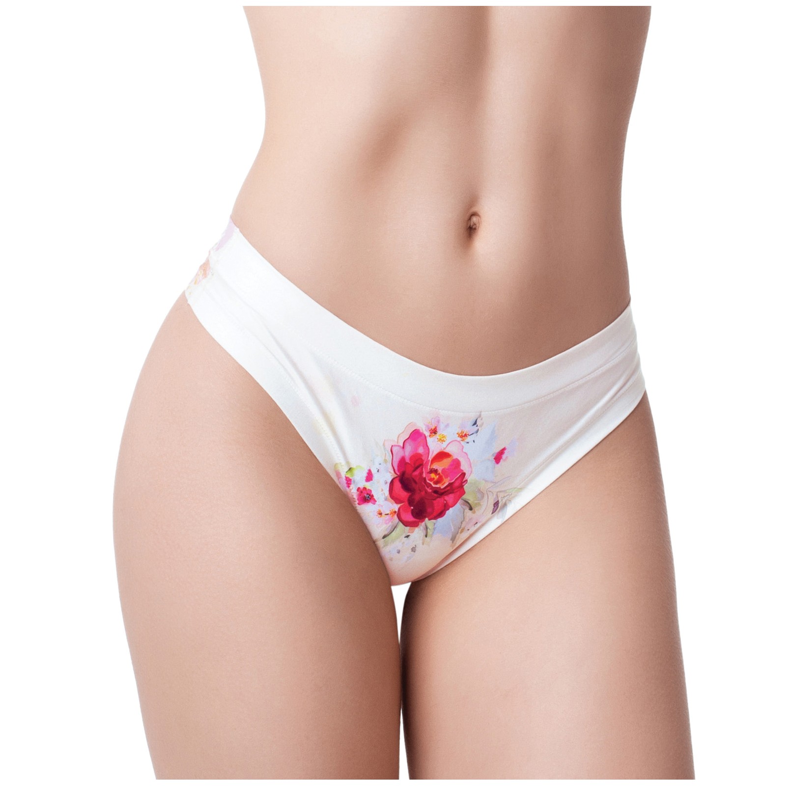 Mememe Flower Power Printed Thong