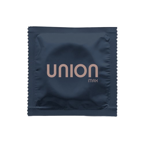 Condones Union Max - Paquete de 12 - Seguridad y Comodidad