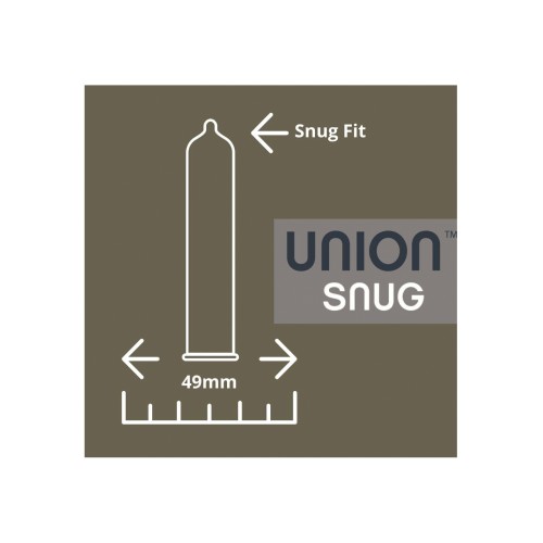 Condón Union Snug Paquete de 12