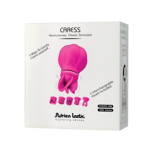 Estimulador Clitoriano Revolucionario Caress Adrien Lastic Magenta