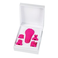 Estimulador Clitoriano Revolucionario Caress Adrien Lastic Magenta