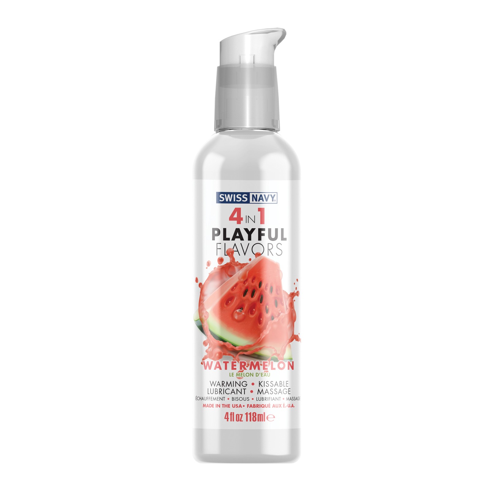 Swiss Navy 4 in 1 Watermelon Flavor