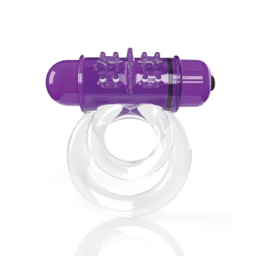 Screaming O 4T DoubleO 6 Grape Vibrating Ring - Ultimate Tease