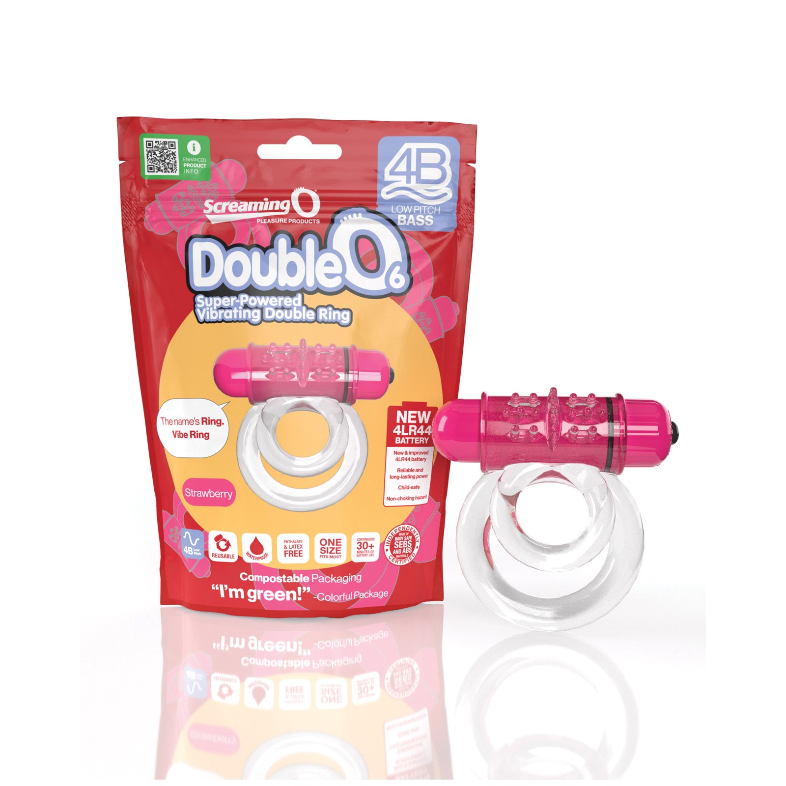 Screaming O 4B DoubleO 6 - Powerful Vibrating Ring