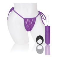 Vibrador de Braguita Screaming O My Secret 4T con Control Remoto Uva