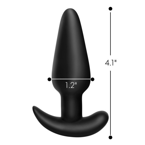 Bang 21X Vibrating Silicone Butt Plug Black