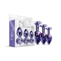 Nixie Metal Butt Plug Trainer Set - Purple