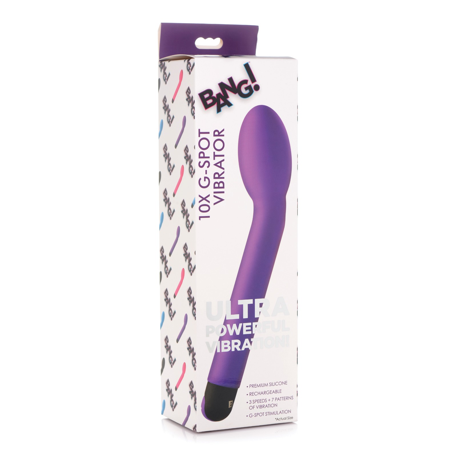 Bang 10X G Spot Vibrator Purple