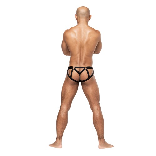 Jockstrap Strappy Ring Poli Spandex Multi Color Galáctico L/XL