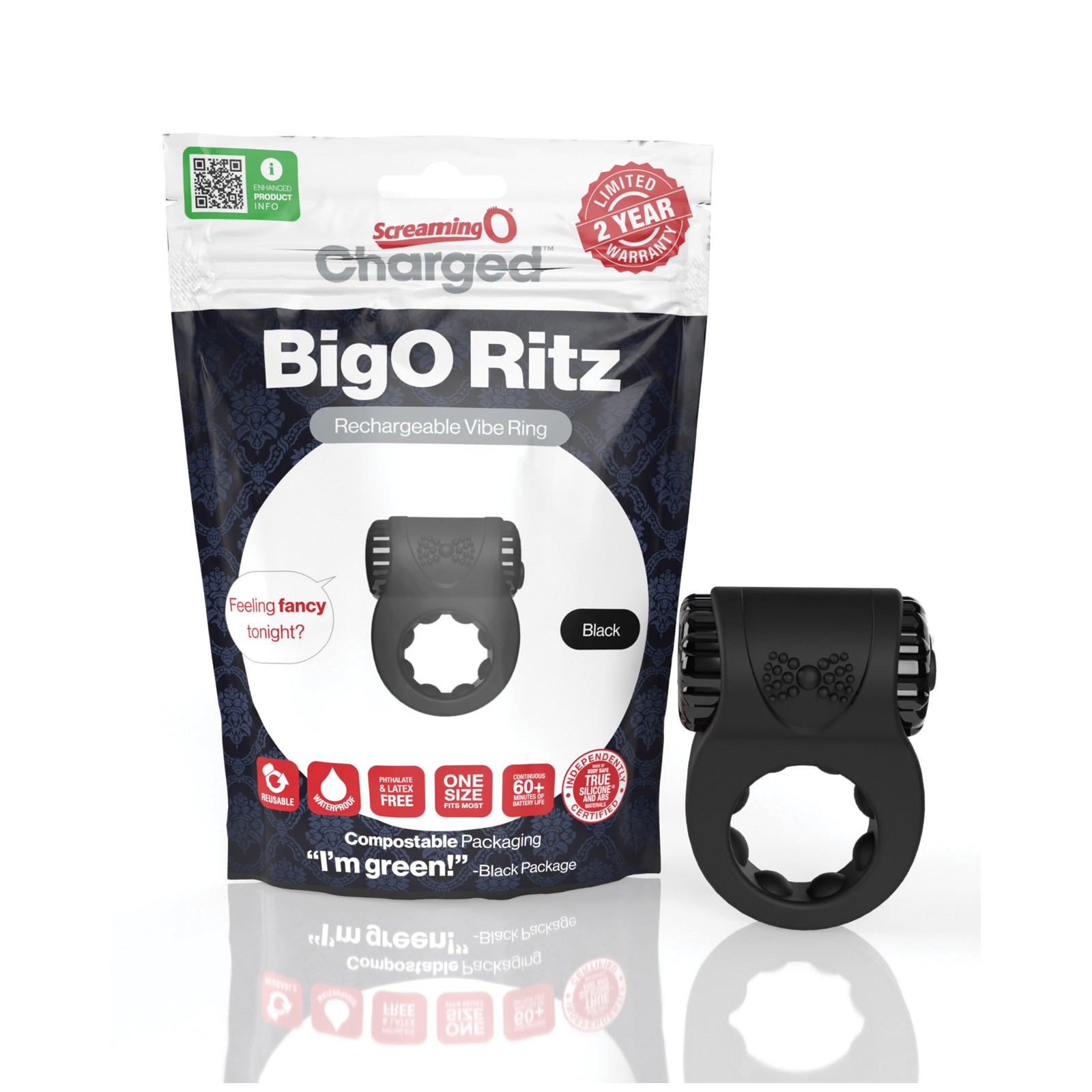 Anillo Vibrador Screaming O Charged Big O Ritz