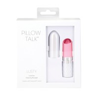 Estimulador Clitorial Compacto Pillow Talk Lusty - Rosa