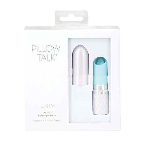 Pillow Talk Lusty Estimulador Clitorial Verde Mar