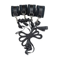 Punishment 5-Piece Bed Restraint Kit for Sensual Adventures