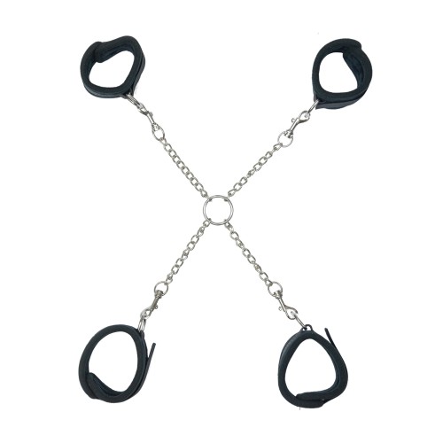 Atadura de Castigo Hog Tie para Juego de Restricción BDSM