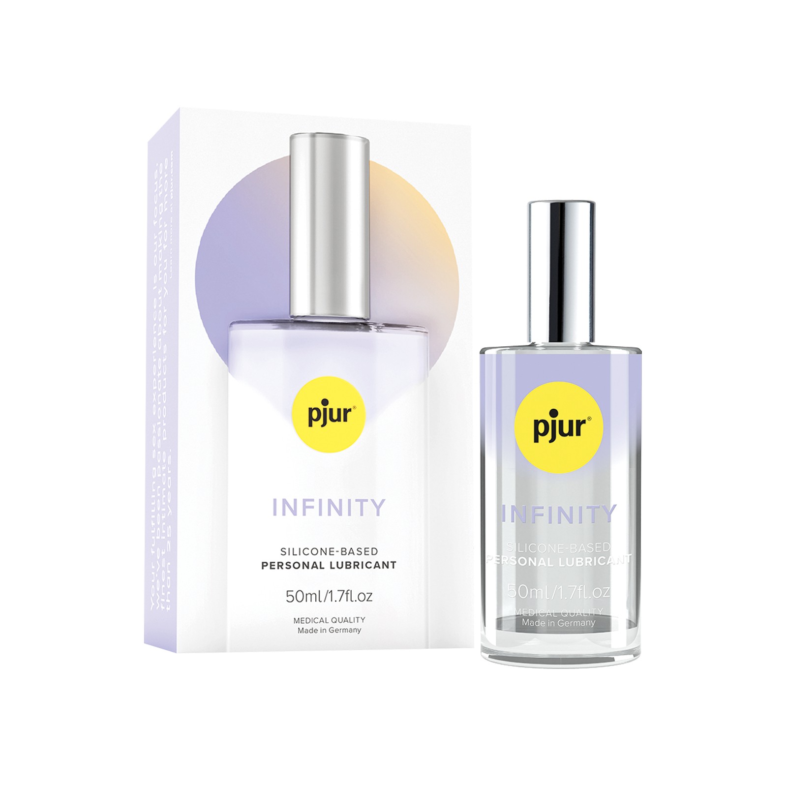 Lubricante Personal a Base de Silicona Pjur Infinity 50ml - Calidad Premium