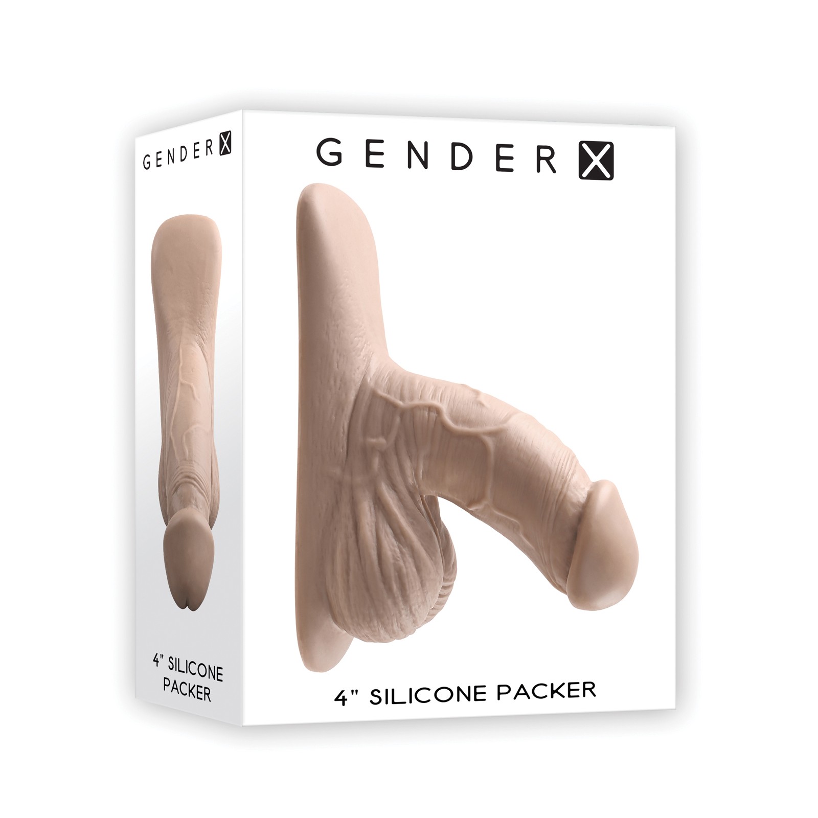 Gender X 4 Inch Silicone Packer Ivory