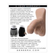 Gender X 4 Inch Silicone Packer Tan