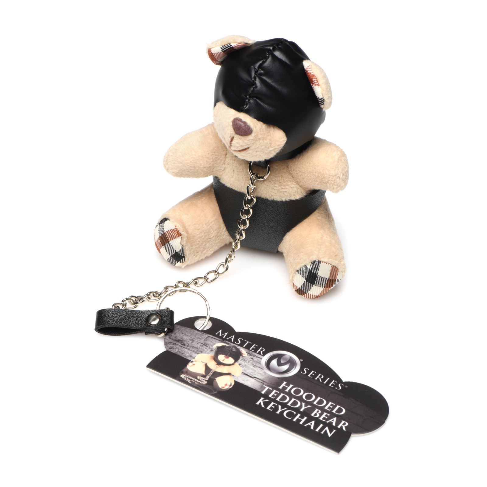 Master Series Hooded Teddy Bear Keychain for Fun