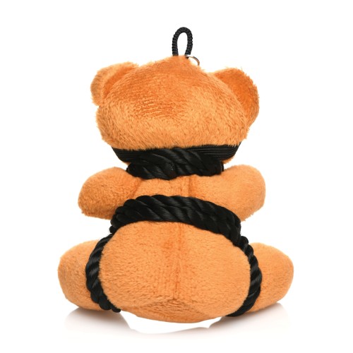 Master Series Bound Teddy Bear Keychain - Kinky Gift