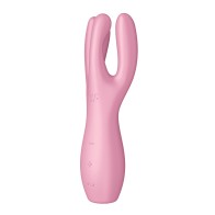 Satisfyer Threesome 3 Vibrator - Pink