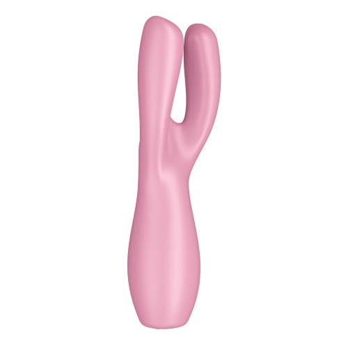 Satisfyer Threesome 3 Vibrator - Pink