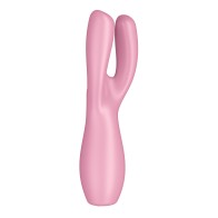 Satisfyer Threesome 3 Vibrator - Pink