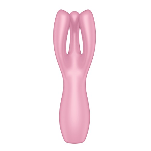 Satisfyer Threesome 3 Vibrator - Pink