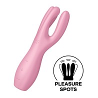 Satisfyer Threesome 3 Vibrator - Pink